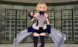 MMD sexy blondie and BigDaddy in the Champagne room GV00142