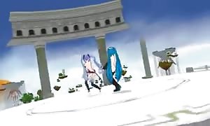 kiss me aishiteiru Miku MMD